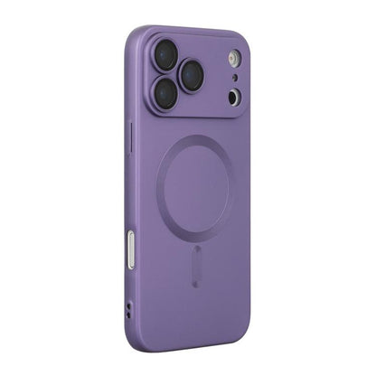 For iPhone 17 Pro ENKAY MagSafe Matte TPU Phone Case with Lens Film(Purple) by ENKAY