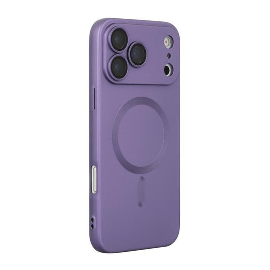 For iPhone 17 Pro ENKAY MagSafe Matte TPU Phone Case with Lens Film(Purple) by ENKAY
