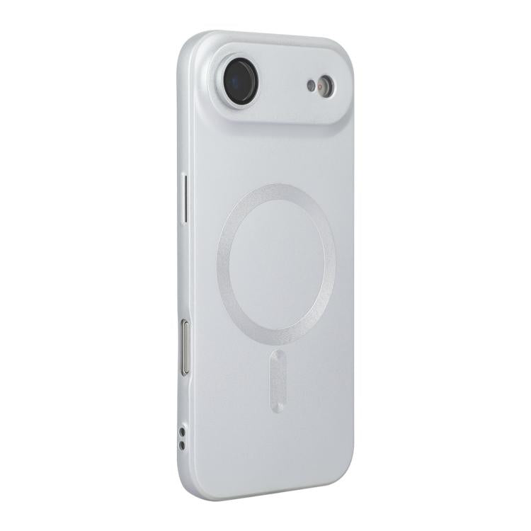 For iPhone Air ENKAY MagSafe Matte TPU Phone Case with Lens Film(Silver) by ENKAY