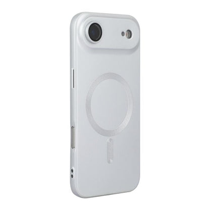 For iPhone Air ENKAY MagSafe Matte TPU Phone Case with Lens Film(Silver) by ENKAY