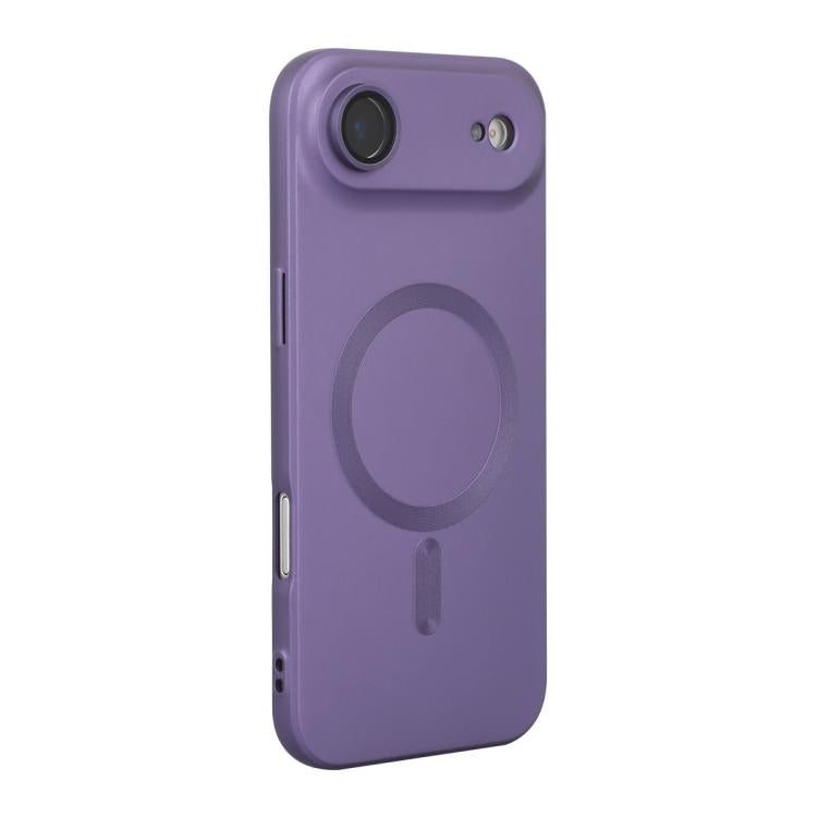 For iPhone Air ENKAY MagSafe Matte TPU Phone Case with Lens Film(Purple) by ENKAY