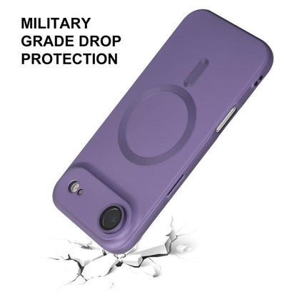 For iPhone Air ENKAY MagSafe Matte TPU Phone Case with Lens Film(Purple) by ENKAY
