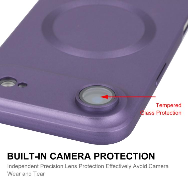 For iPhone Air ENKAY MagSafe Matte TPU Phone Case with Lens Film(Purple) by ENKAY