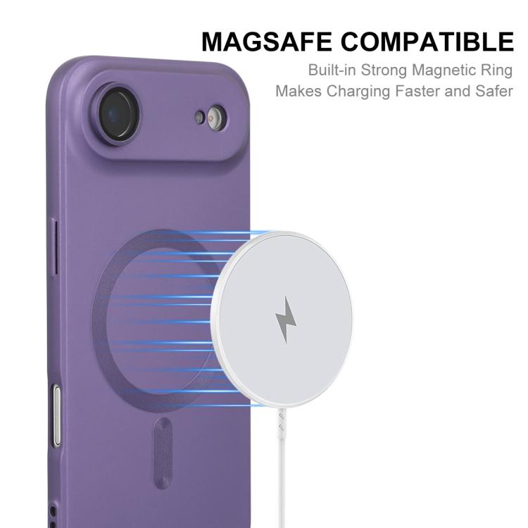 For iPhone Air ENKAY MagSafe Matte TPU Phone Case with Lens Film(Black) by ENKAY