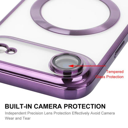 For iPhone Air ENKAY Hat-Prince Magsafe Electroplated TPU Clear Shockproof Phone Case(Golden) by ENKAY