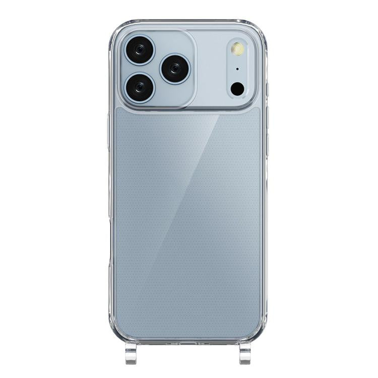 For iPhone 17 Pro Max Kalebol Minimalist Transparent Lanyard Integrated Phone Case(Transparent) by Kalebol