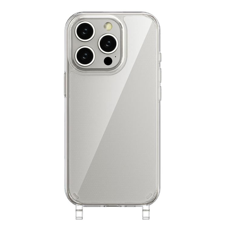 For iPhone 14 Pro Max Kalebol Minimalist Transparent Lanyard Integrated Phone Case(Transparent) by Kalebol