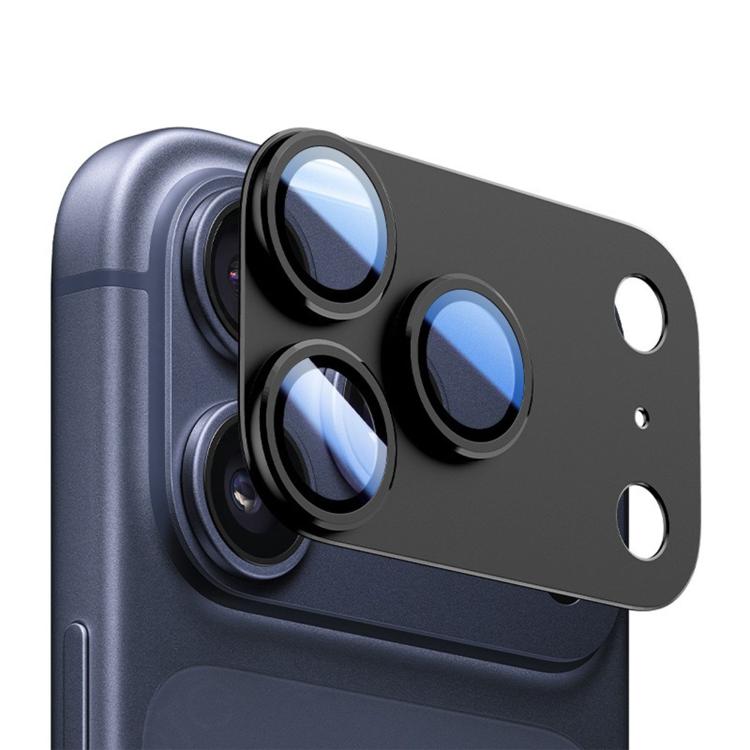 For iPhone 17 Pro Max Kalebol Armor Full-Coverage Metal Lens Ring Protector Film(Black) by Kalebol