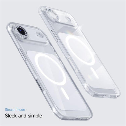 For iPhone Air Kalebol Transparent Magnetic MagSafe Skin Feel Phone Case(White) by Kalebol