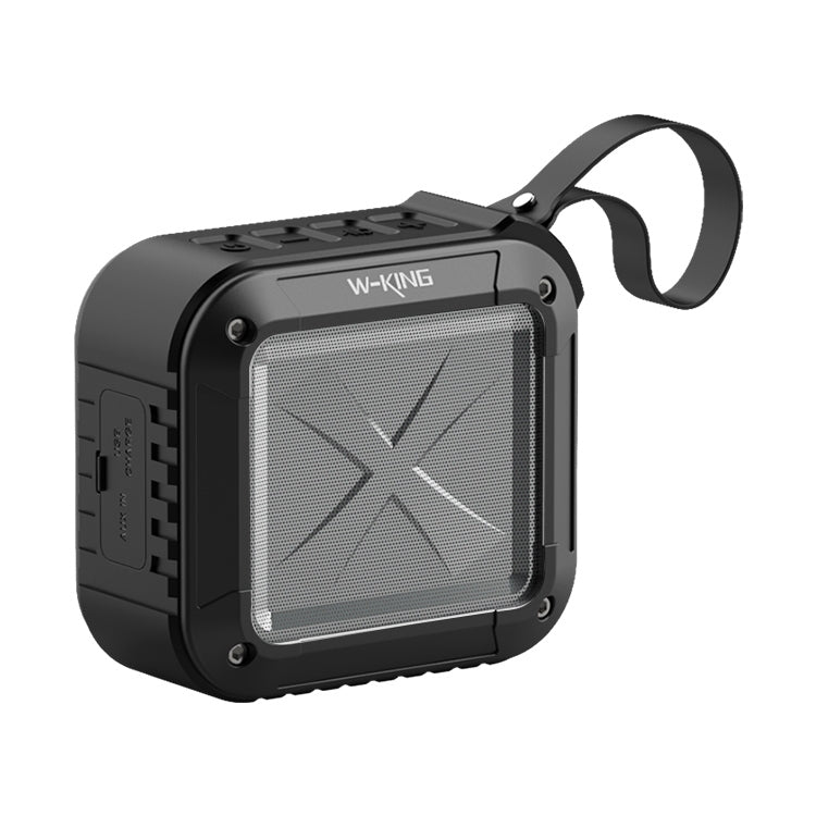 W-KING S7 Mini Wireless Waterproof Loudspeaker With TF/FM/AUX/NFC Bluetooth Bike Speaker(black) by W-KING