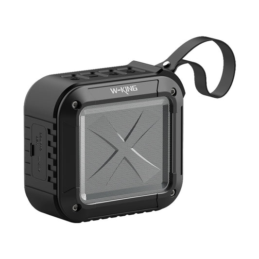 W-KING S7 Mini Wireless Waterproof Loudspeaker With TF/FM/AUX/NFC Bluetooth Bike Speaker(black) by W-KING