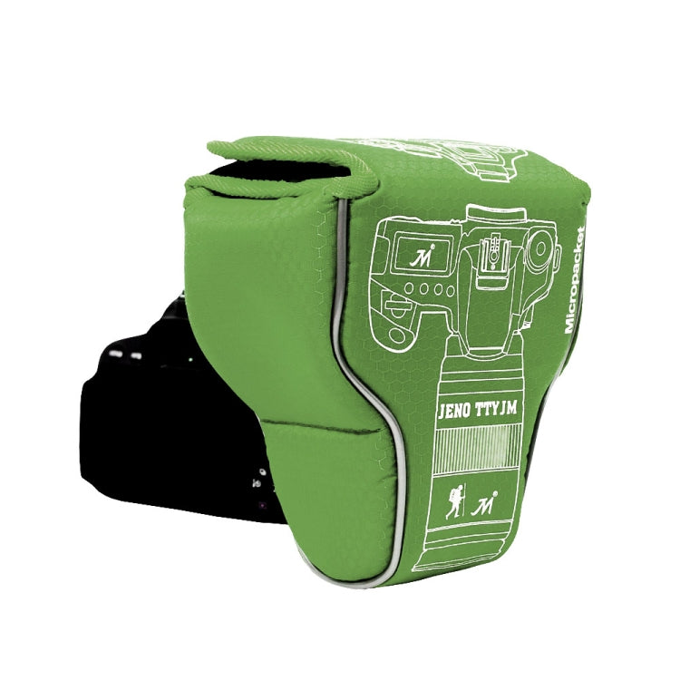 Waterproof Camera Bag Case Cover for Canon EOS M100 / M50 / M10 / M6 / M5 / M3(Green) by Richwell