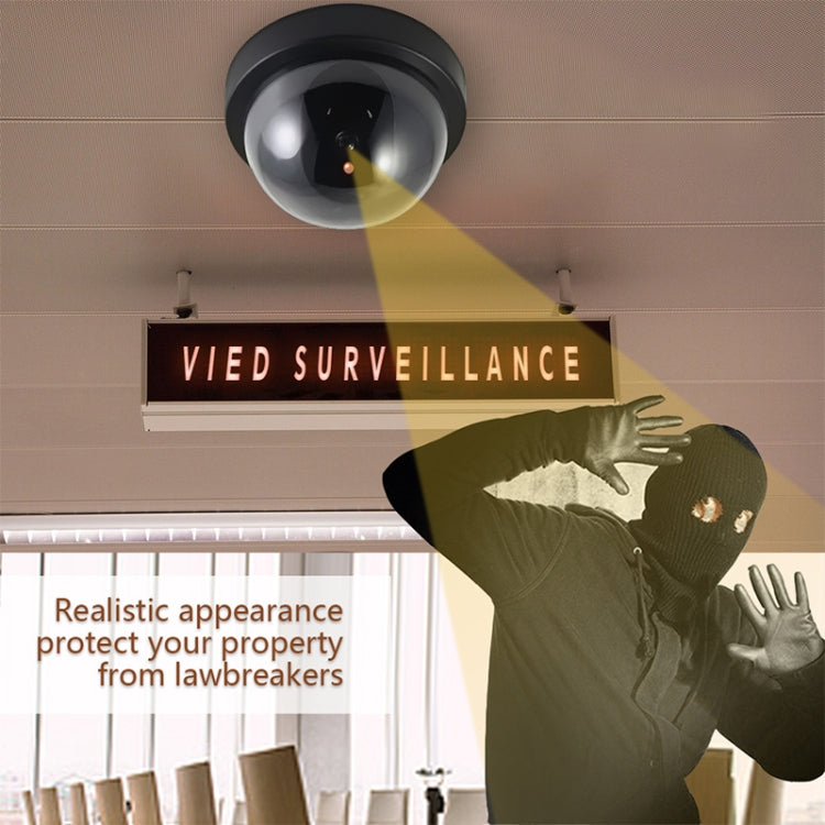 Infrared CCTV Dummy Dome LED Surveillance Security Camera by bashfashion