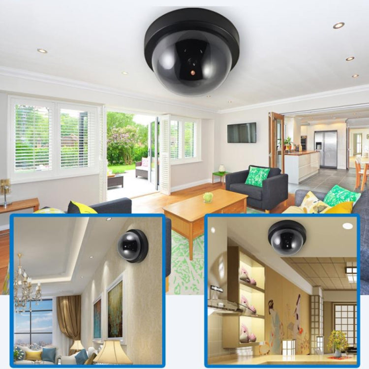 Infrared CCTV Dummy Dome LED Surveillance Security Camera by bashfashion
