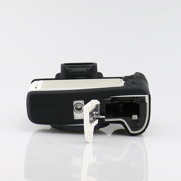 Richwell Silicone Armor Skin Case Body Cover Protector for Canon EOS M50 Body Digital Camera(Black) by Richwell