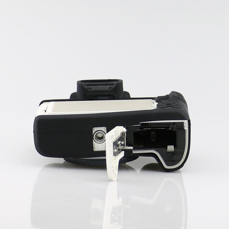 Richwell Silicone Armor Skin Case Body Cover Protector for Canon EOS M50 Body Digital Camera(White) by Richwell