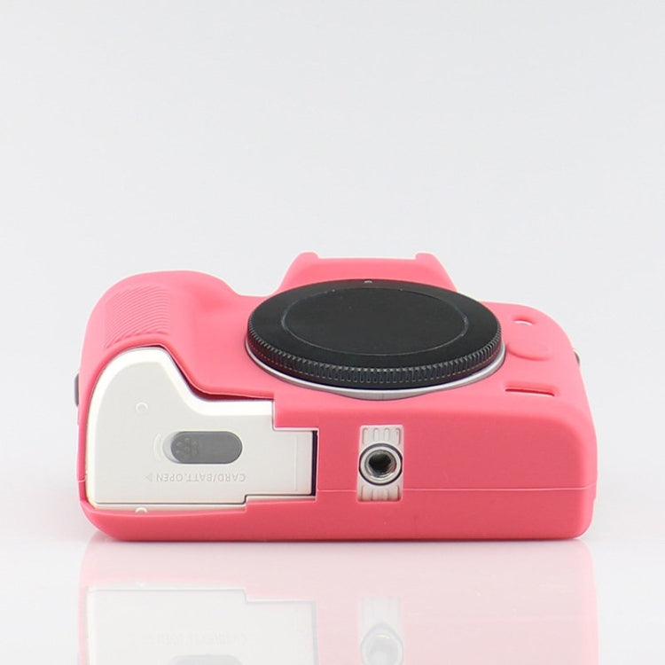 Richwell Silicone Armor Skin Case Body Cover Protector for Canon EOS M50 Body Digital Camera(Pink) by Richwell