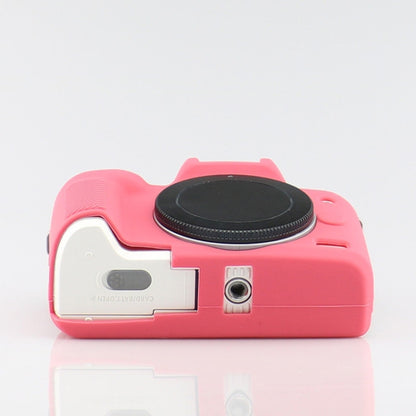 Richwell Silicone Armor Skin Case Body Cover Protector for Canon EOS M50 Body Digital Camera(Pink) by Richwell