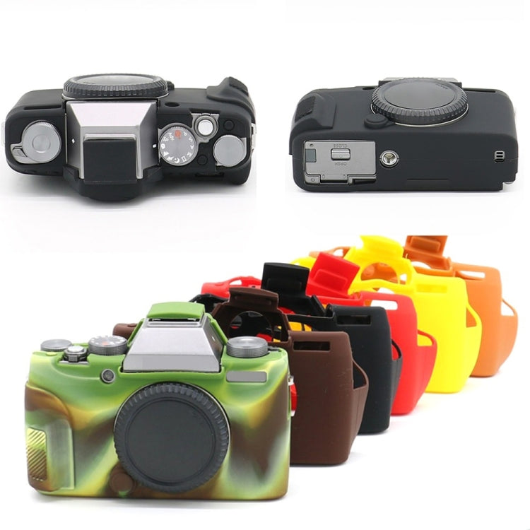 Richwell Soft Silicone TPU Skin Body Rubber Camera Case Bag Full Cover for Fujifilm Fuji X-T100 Digital Camera(Black) by Richwell
