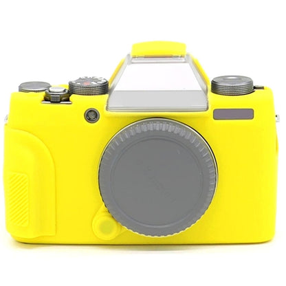 Richwell Soft Silicone TPU Skin Body Rubber Camera Case Bag Full Cover for Fujifilm Fuji X-T100 Digital Camera(Yellow) by Richwell