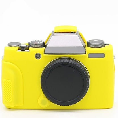 Richwell Soft Silicone TPU Skin Body Rubber Camera Case Bag Full Cover for Fujifilm Fuji X-T100 Digital Camera(Yellow) by Richwell