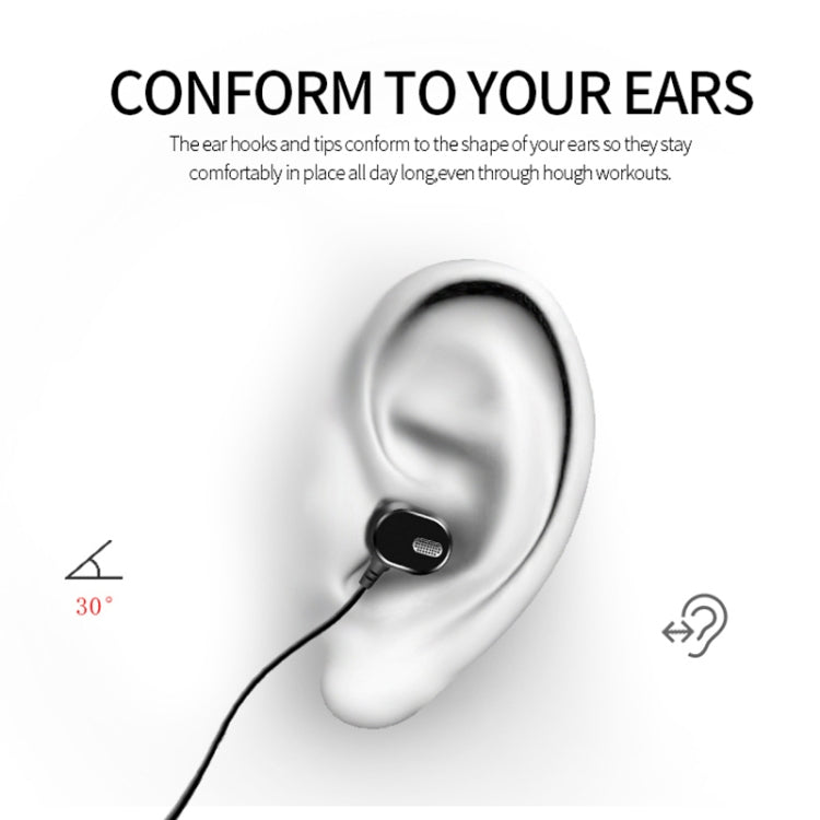 DM-22 Magnetic Bluetooth Earphone DM-22 Neckband Sport headset with Mic Wireless Handsfree Earphoness(White) by bashfashion