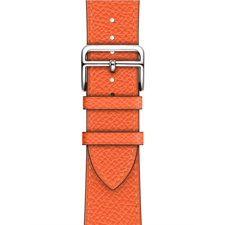 For Apple Watch 3 / 2 / 1 Generation 42mm Universal Leather Cross Band(Orange) by bashfashion