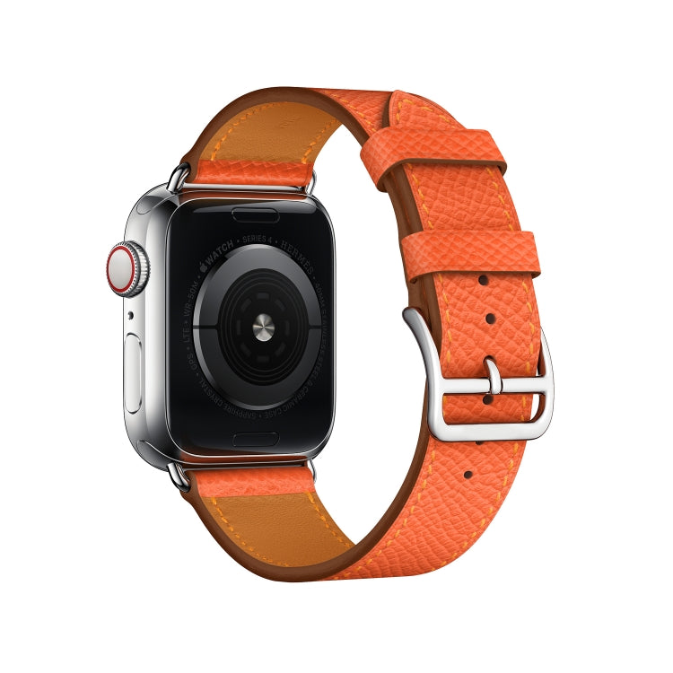 For Apple Watch 3 / 2 / 1 Generation 42mm Universal Leather Cross Band(Orange) by bashfashion