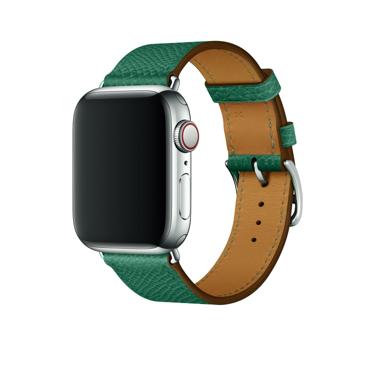 For Apple Watch 3 / 2 / 1 Generation 42mm Universal Leather Cross Band(Green) by bashfashion