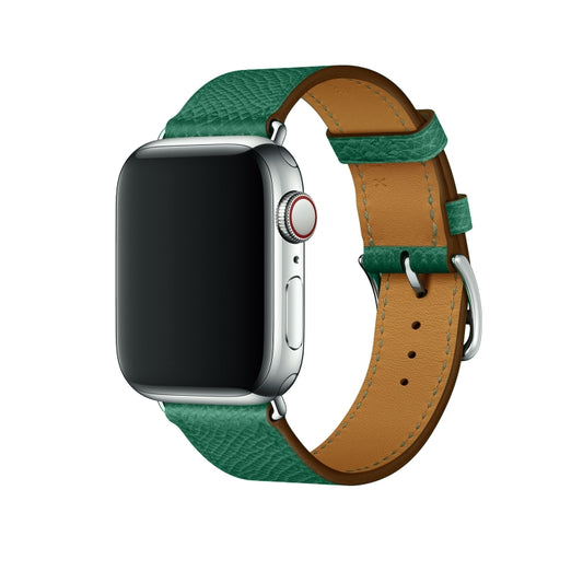 For Apple Watch 3 / 2 / 1 Generation 42mm Universal Leather Cross Band(Green) by bashfashion