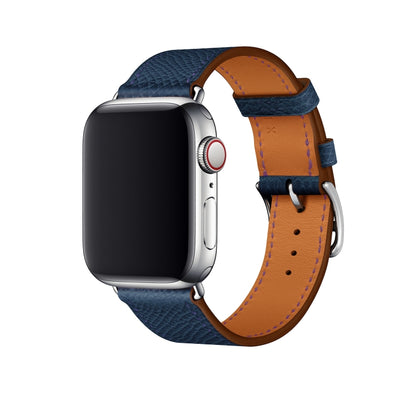 For Apple Watch 3 / 2 / 1 Generation 42mm Universal Leather Cross Band(Dark Blue) by bashfashion