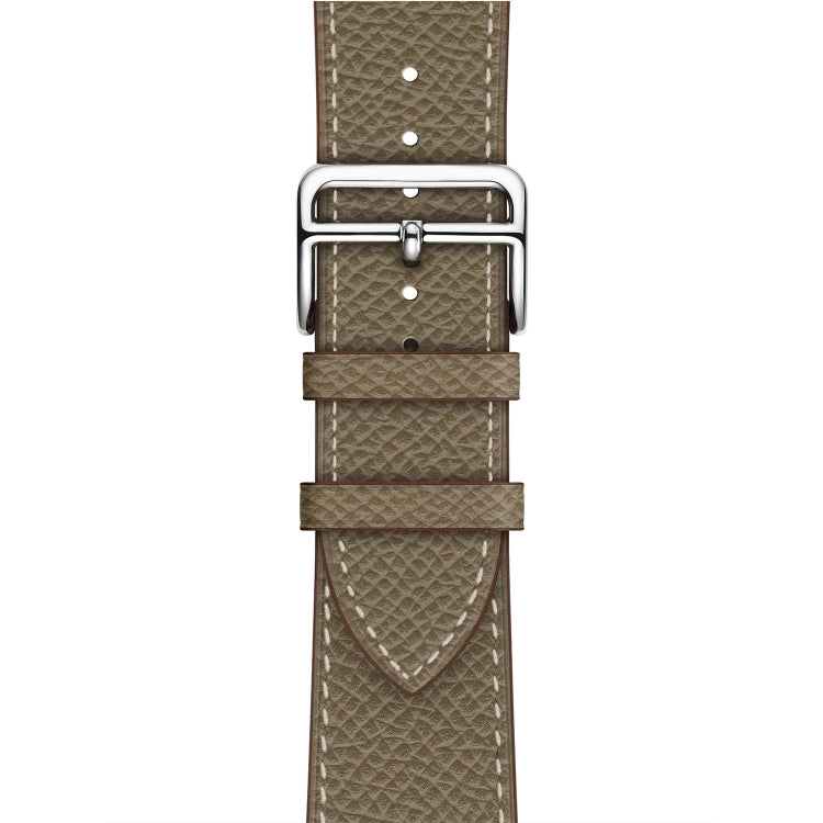 For Apple Watch 3 / 2 / 1 Generation 38mm Universal Leather Cross Band(Gray) by bashfashion