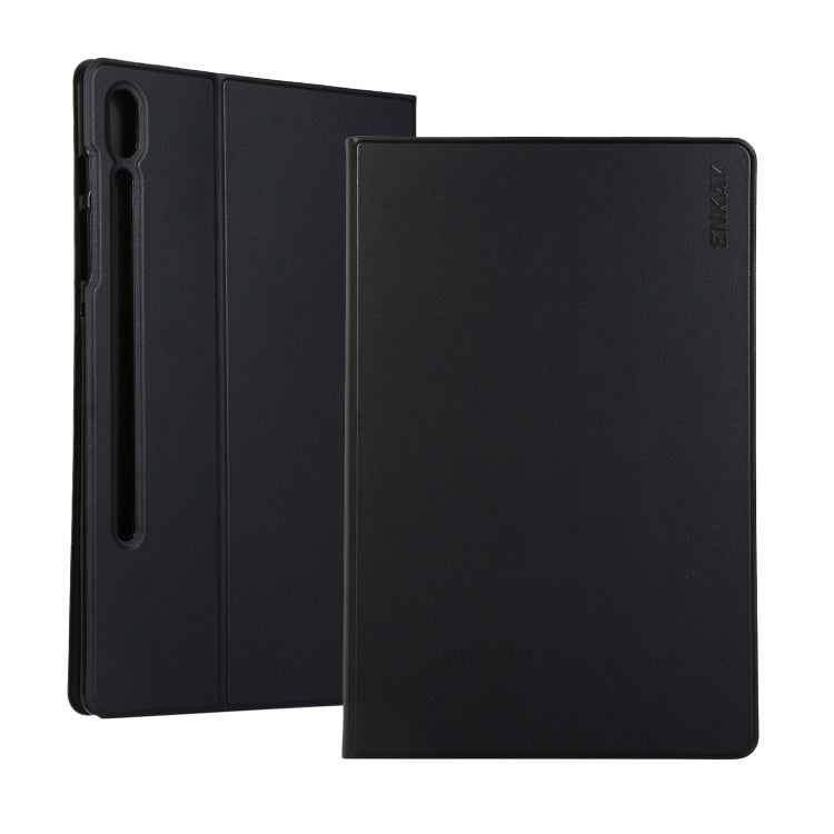 ENKAY Horizontal Flip PU Leather Case with Holder for Galaxy Tab S6 10.5 T860 / T865(Black) by ENKAY