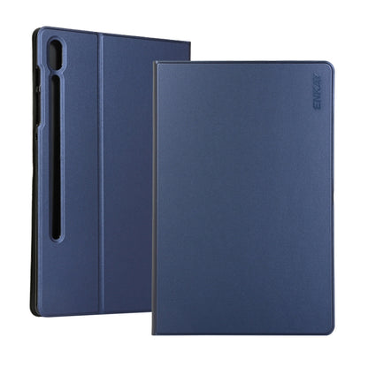 ENKAY Horizontal Flip PU Leather Case with Holder for Galaxy Tab S6 10.5 T860 / T865(Dark Blue) by ENKAY