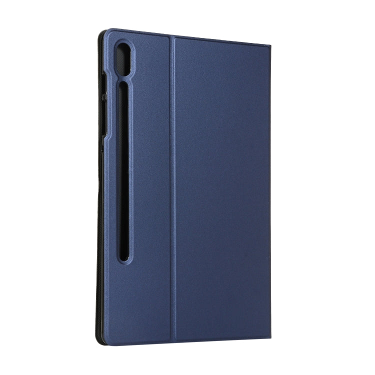 ENKAY Horizontal Flip PU Leather Case with Holder for Galaxy Tab S6 10.5 T860 / T865(Dark Blue) by ENKAY