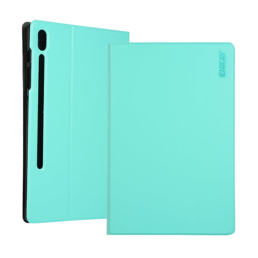 ENKAY Horizontal Flip PU Leather Case with Holder for Galaxy Tab S6 10.5 T860 / T865(Green) by ENKAY