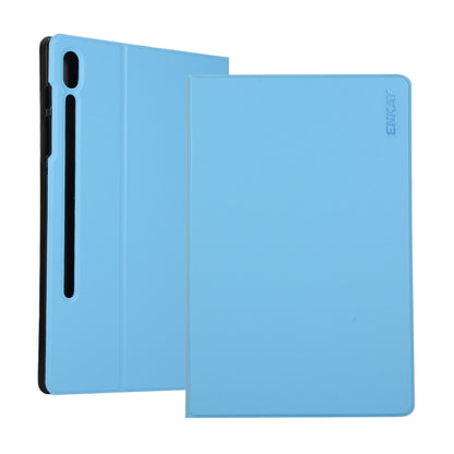 ENKAY Horizontal Flip PU Leather Case with Holder for Galaxy Tab S6 10.5 T860 / T865(Light Blue) by ENKAY