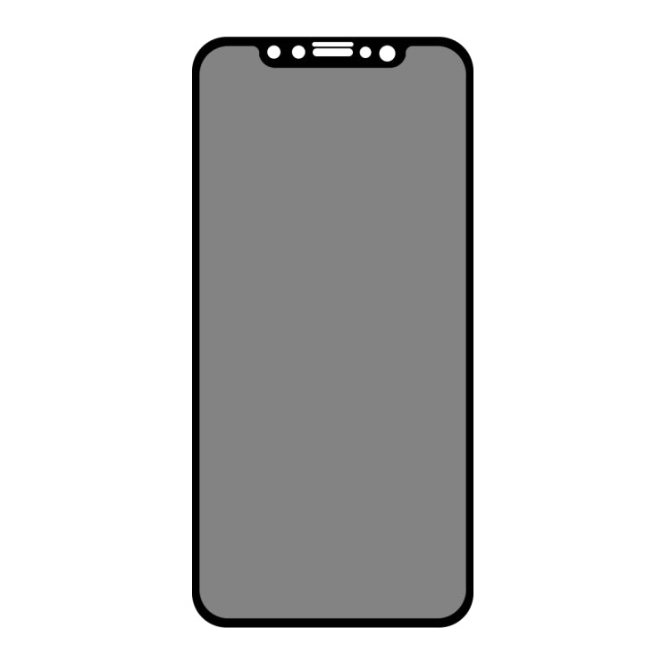 For iPhone 11 / XR / XR ENKAY Hat-Prince 0.26mm 9H 2.5D Privacy Anti-glare Full Screen Tempered Glass Film by ENKAY