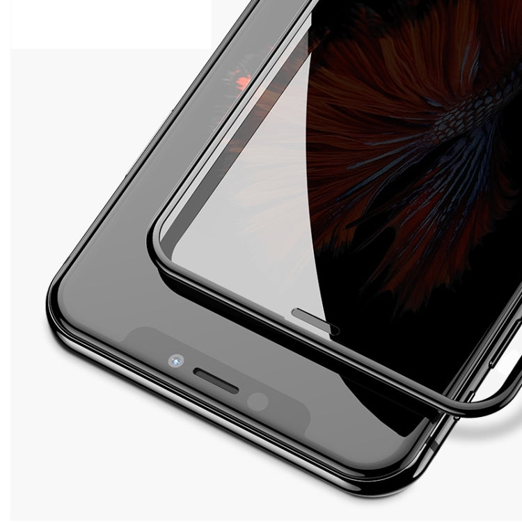 For iPhone 11 Pro Max / XS Max mocolo 0.33mm 9H 3D Round Edge Privacy Anti-glare Tempered Glass Film by mocolo