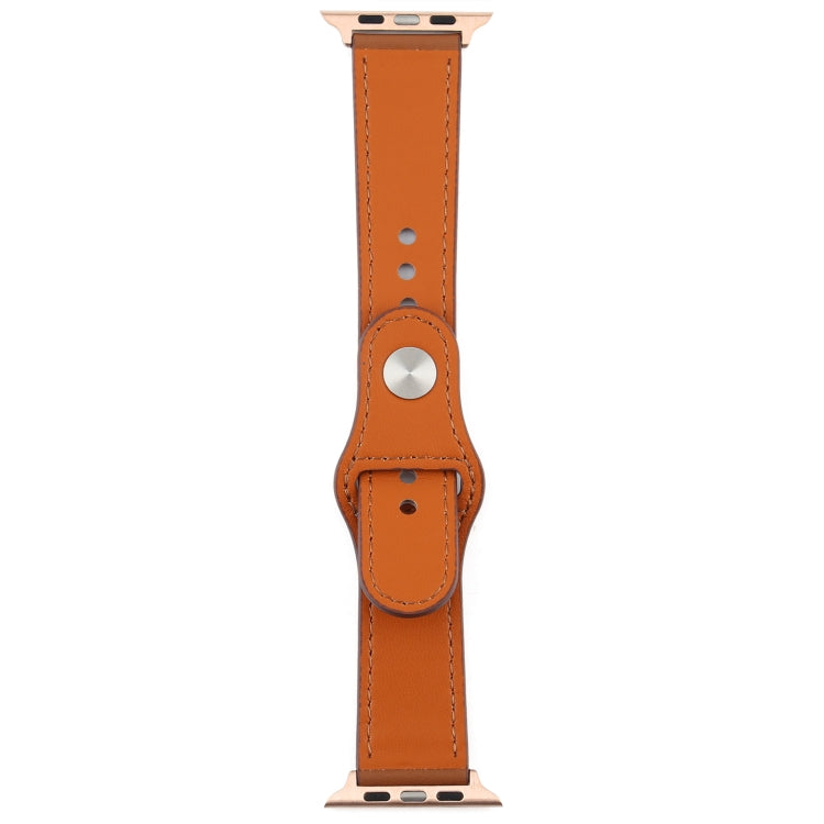 For Apple Watch 3 / 2 / 1 Generation 42mm Universal Buckle Leather Strap(Brown) by bashfashion