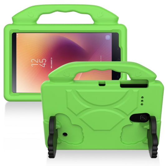 For Samsung Galaxy Tab A 8.0 2017 Thumb Bracket EVA Shockproof Tablet Case(Green) by bashfashion