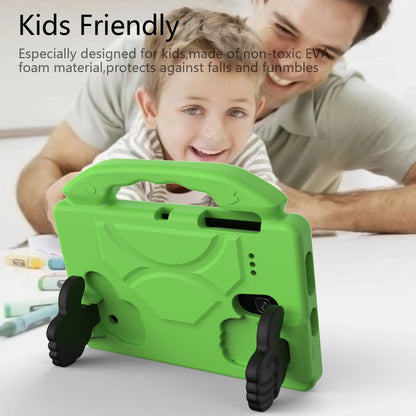 For Samsung Galaxy Tab A 8.0 2017 Thumb Bracket EVA Shockproof Tablet Case(Green) by bashfashion