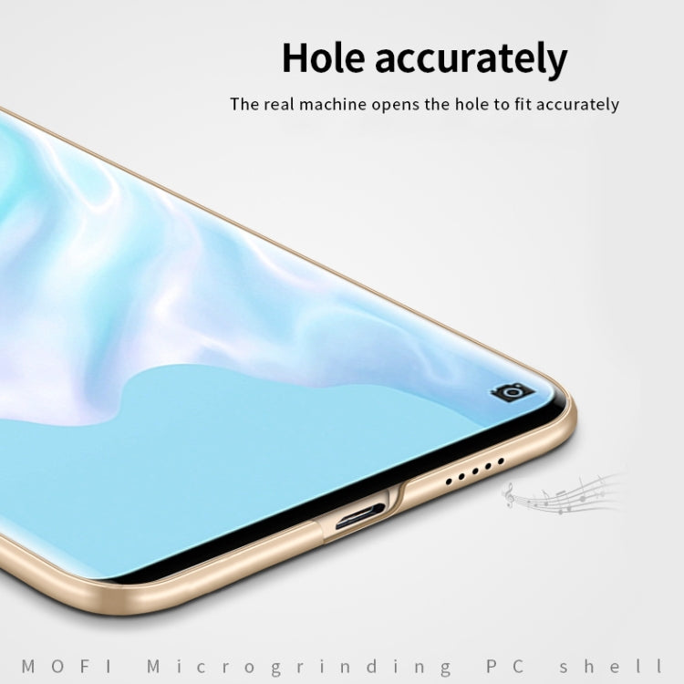 For Huawei P40 MOFI Frosted PC Ultra-thin Hard Case(Blue) by MOFI