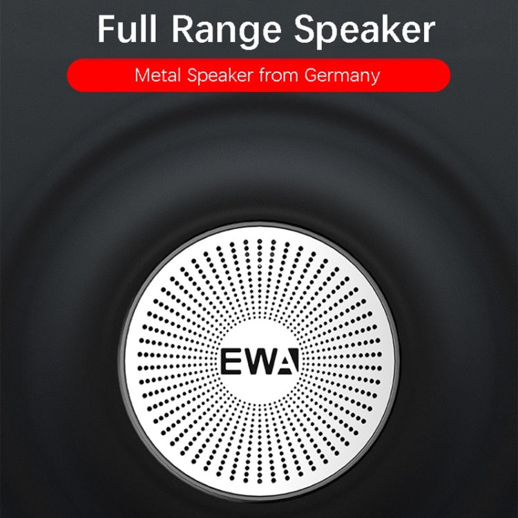 EWA A103 Portable Bluetooth Speaker Wireless Heavy Bass Bomm Box Subwoofer Phone Call Surround Sound Bluetooth Shower Speaker(Rose Gold) by EWA
