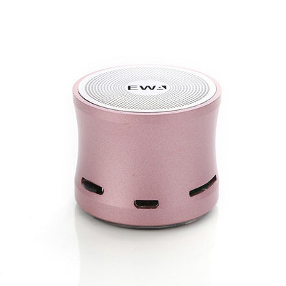 EWA A109M Portable Bluetooth Speaker Wireless Heavy Bass Bomm Box Subwoofer Phone Call Surround Sound Bluetooth Shower Speaker(Rose Gold) by EWA