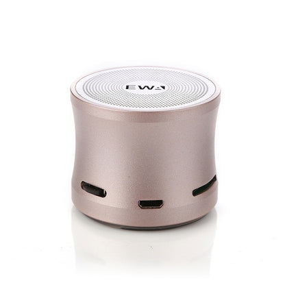 EWA A109M Portable Bluetooth Speaker Wireless Heavy Bass Bomm Box Subwoofer Phone Call Surround Sound Bluetooth Shower Speaker(Gold) by EWA