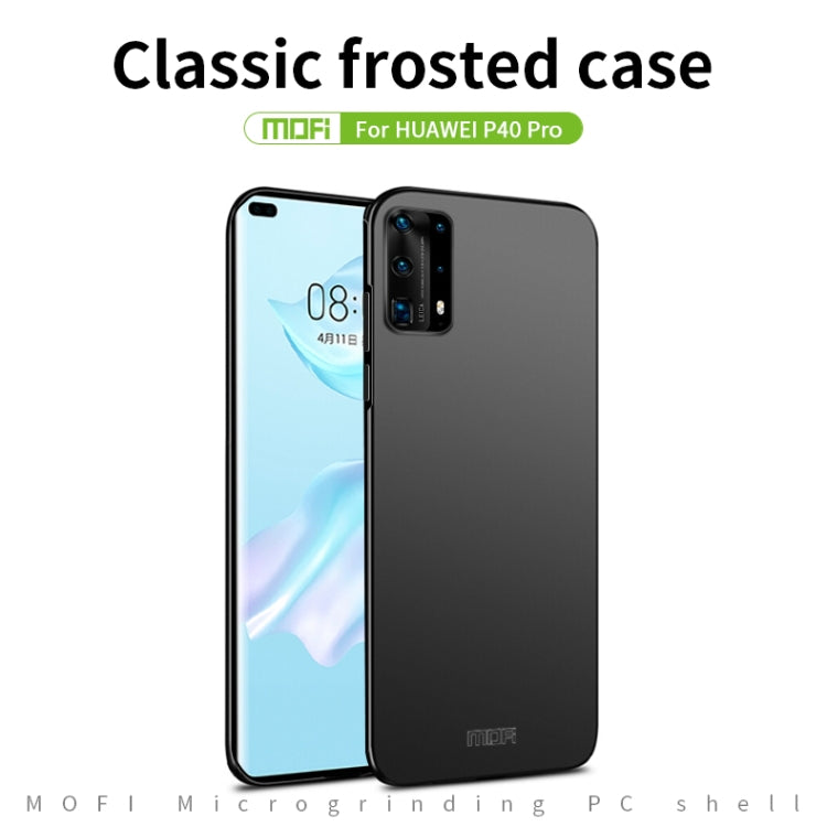 For Huawei P40 Pro MOFI Frosted PC Ultra-thin Hard Case(Blue) by MOFI