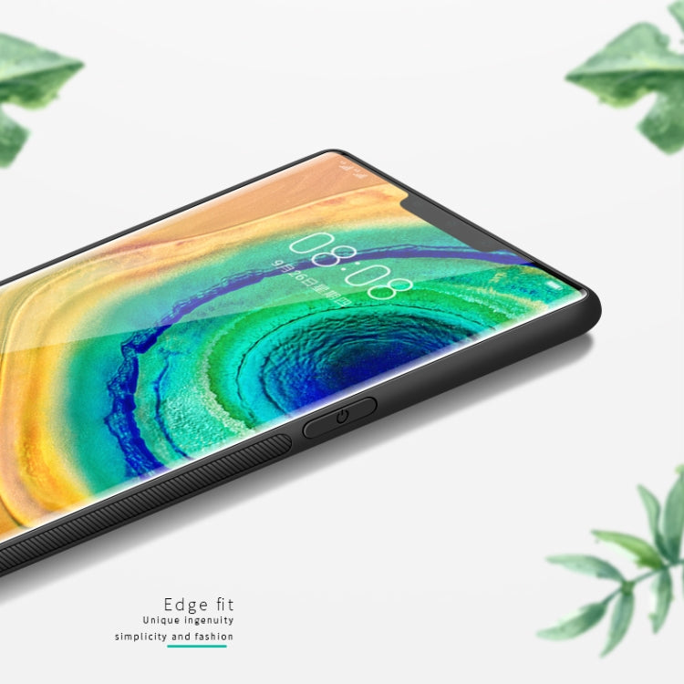 For Huawei Mate 30 Pro 5G (Leather) PINWUYO Zun Series PC + TPU + Skin Waterproof Anti-fall All-inclusive Protective Case(Brown) by PINWUYO