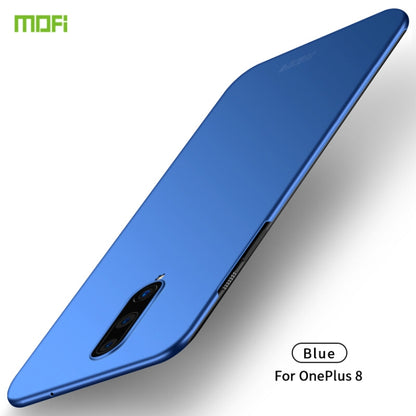 For OnePlus 8 MOFI Frosted PC Ultra-thin Hard Case(Blue) by MOFI