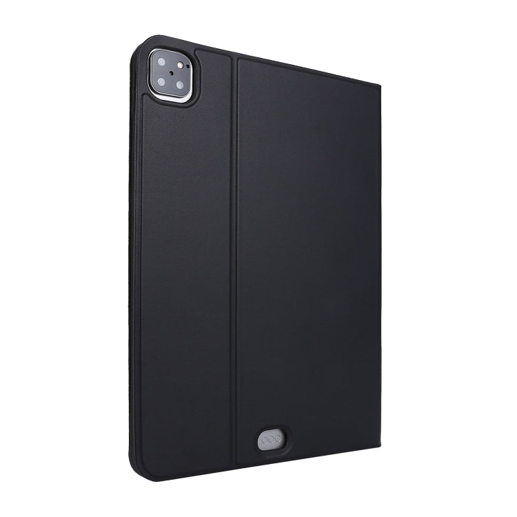 For iPad Pro 11 inch (2020) Voltage Plain Weave Stretch Leather + TPU Bracket Protective Holster With Sleep Function(Black) by bashfashion